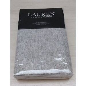 Lauren Ralph Lauren Austin Texture Euro european Sham 26x26" Gray NEW